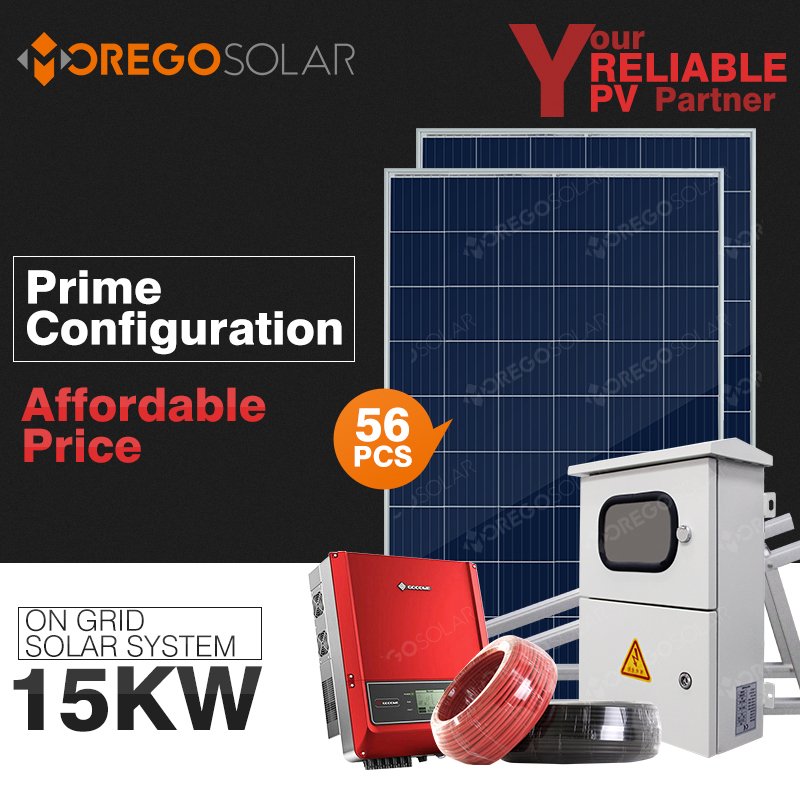 Morego 15kw On Grid Solar Power System Kit For Home In South